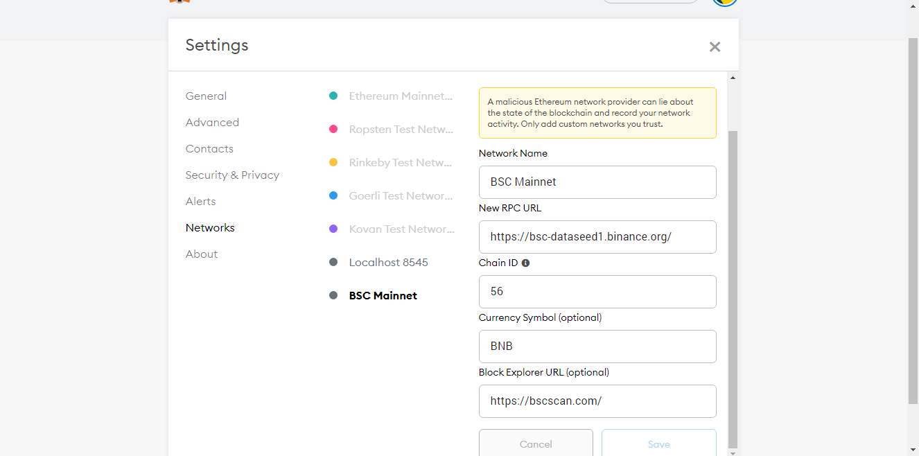 How to Connect MetaMask to Binance Smart Chain (BSC)