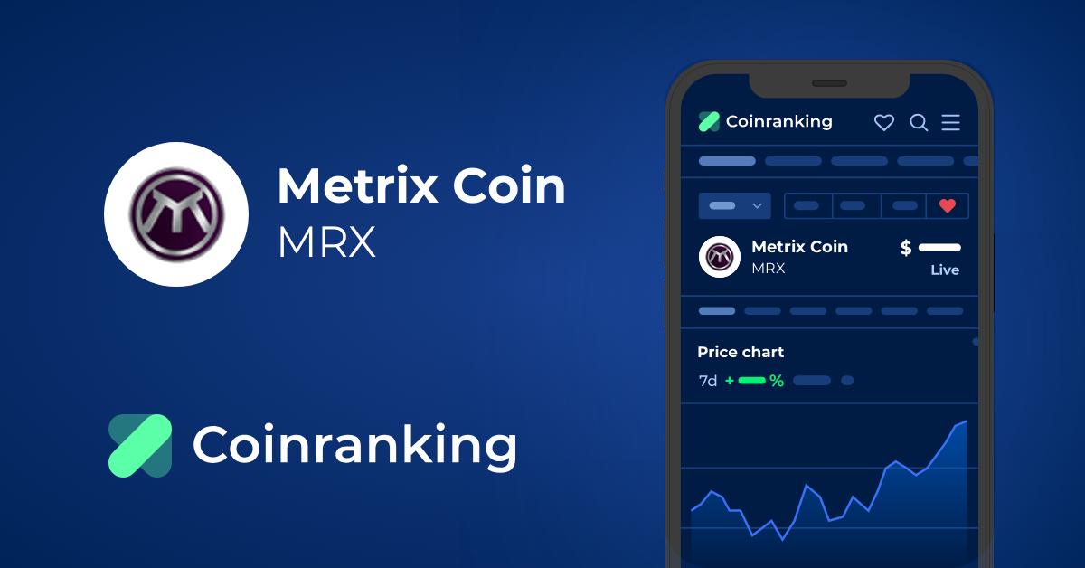 Metrix Coin (MRX) Feed: Events, News & Roadmap — Coindar