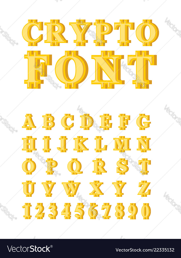 The Powerful Bitcoin Font, Revealed | HipFonts