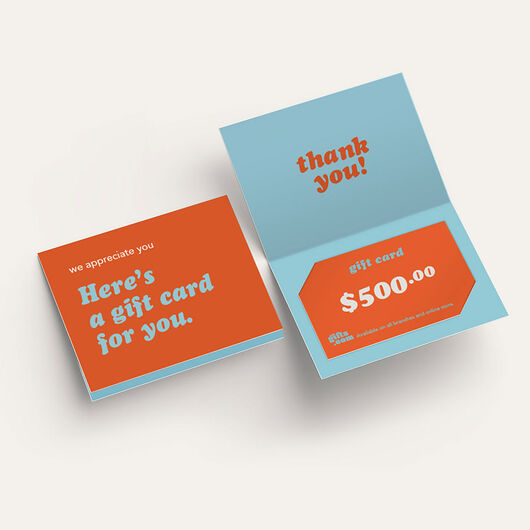 Custom Gift Cards