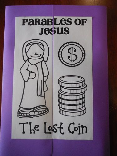 8 The Lost Coin crafts and colouring ideas | coin crafts, bible crafts, sunday school crafts