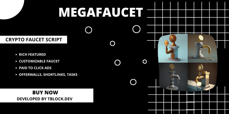 MegaFaucet v - Crypto Faucet Script - Page 2 - Scripts - DoniaWeB