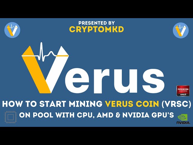 Verus Coin (VRSC) - a coin based on the VerusHash algorithm, mined on the CPU