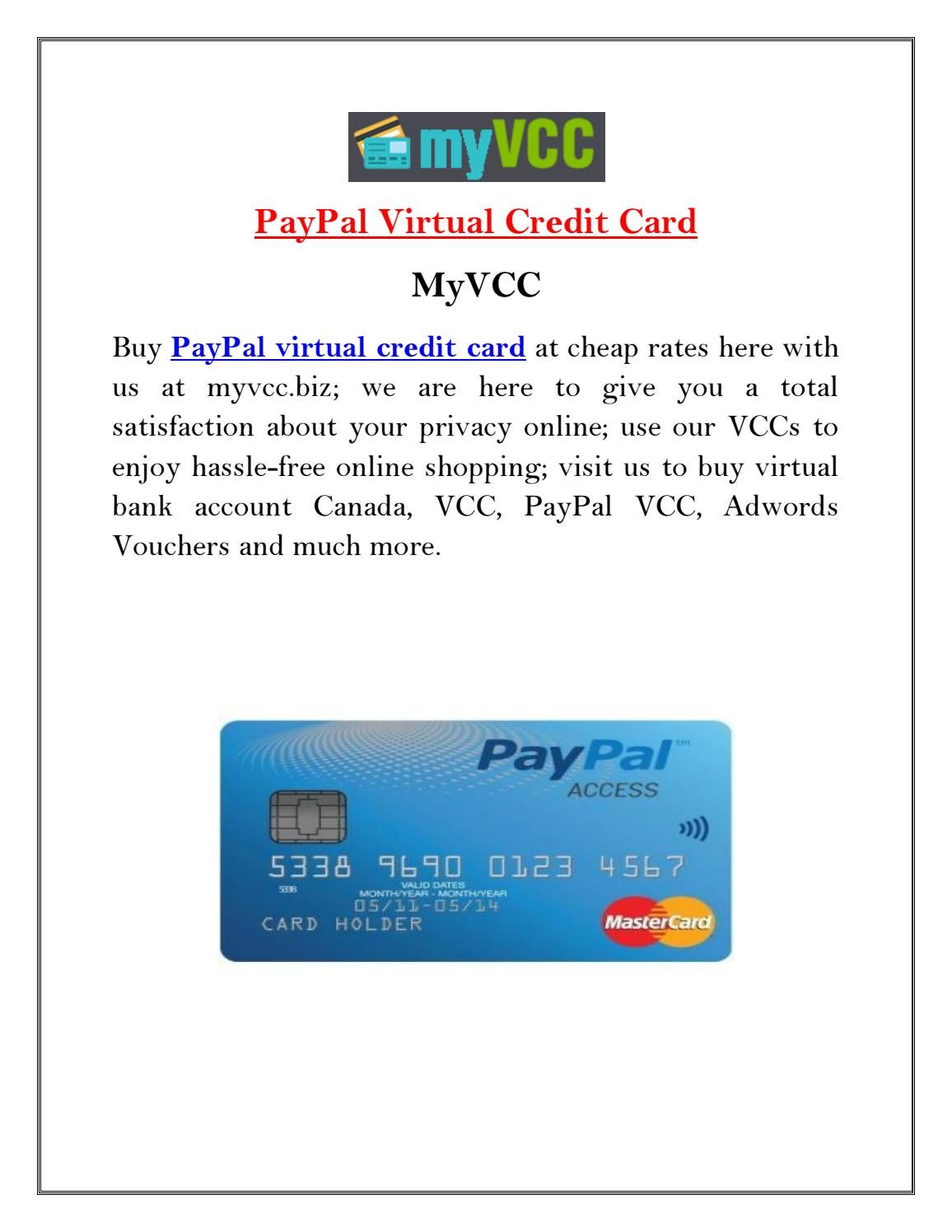 Buy PayPal VCC – ostrov-dety.ru