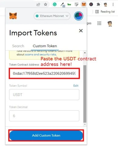 How To Add USDT To Metamask Wallet? A Step By Step Guide For Beginners!