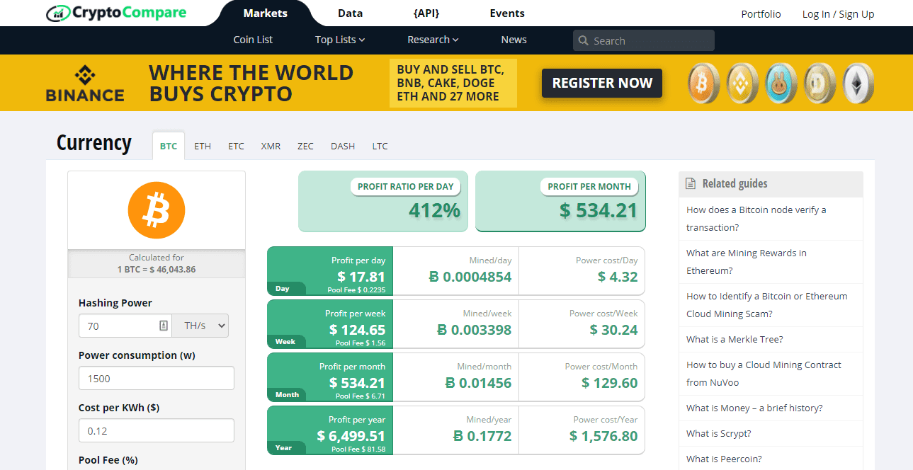 Crypto Leverage Trading Calculator