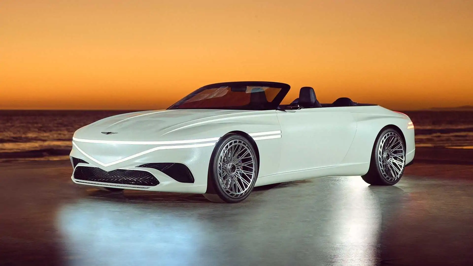 Genesis X Convertible Concept Stuns in Los Angeles Debut