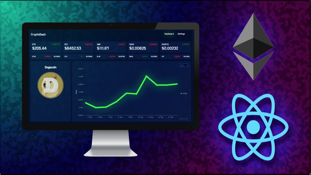 Crypto Dashboard Project - Build a Cryptocurrency Portfolio Dashboard