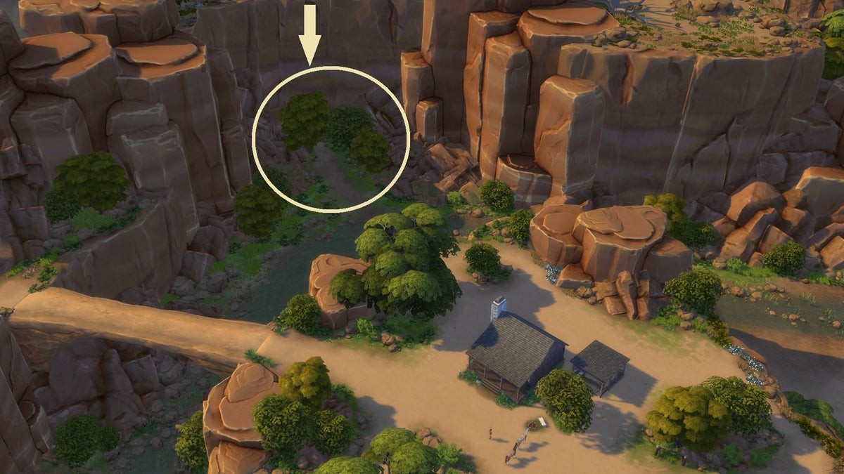 Forgotten cave Sims 4: where to find the secret land of Oasis Springs? - Hiijo