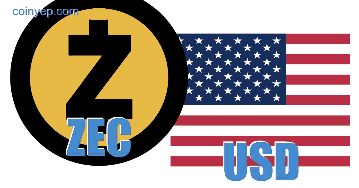 Convert ZEC to USD ( Zcash to United States Dollar)