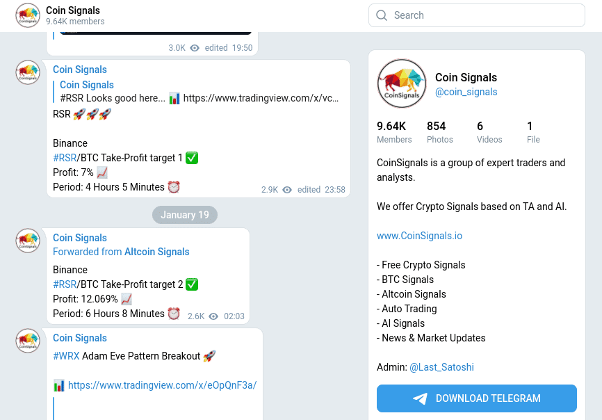 8 Best Crypto Signals Telegram Groups for Inside Tips | ostrov-dety.ru