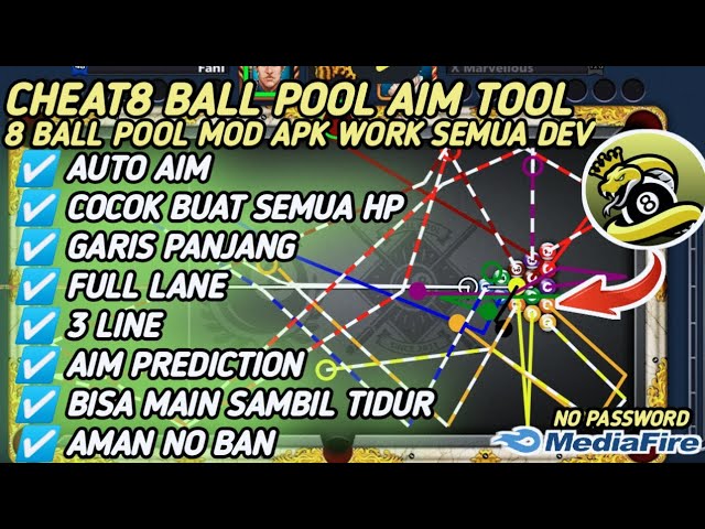 8 Ball Pool APK Mod Menu (Unlimited money antin ban) Download