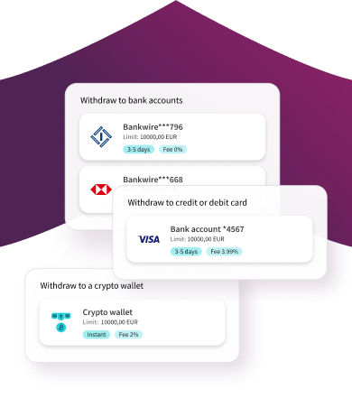 How do I withdraw money to a crypto wallet? | Skrill