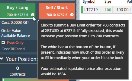 BitMEX Trailing Stop Orders