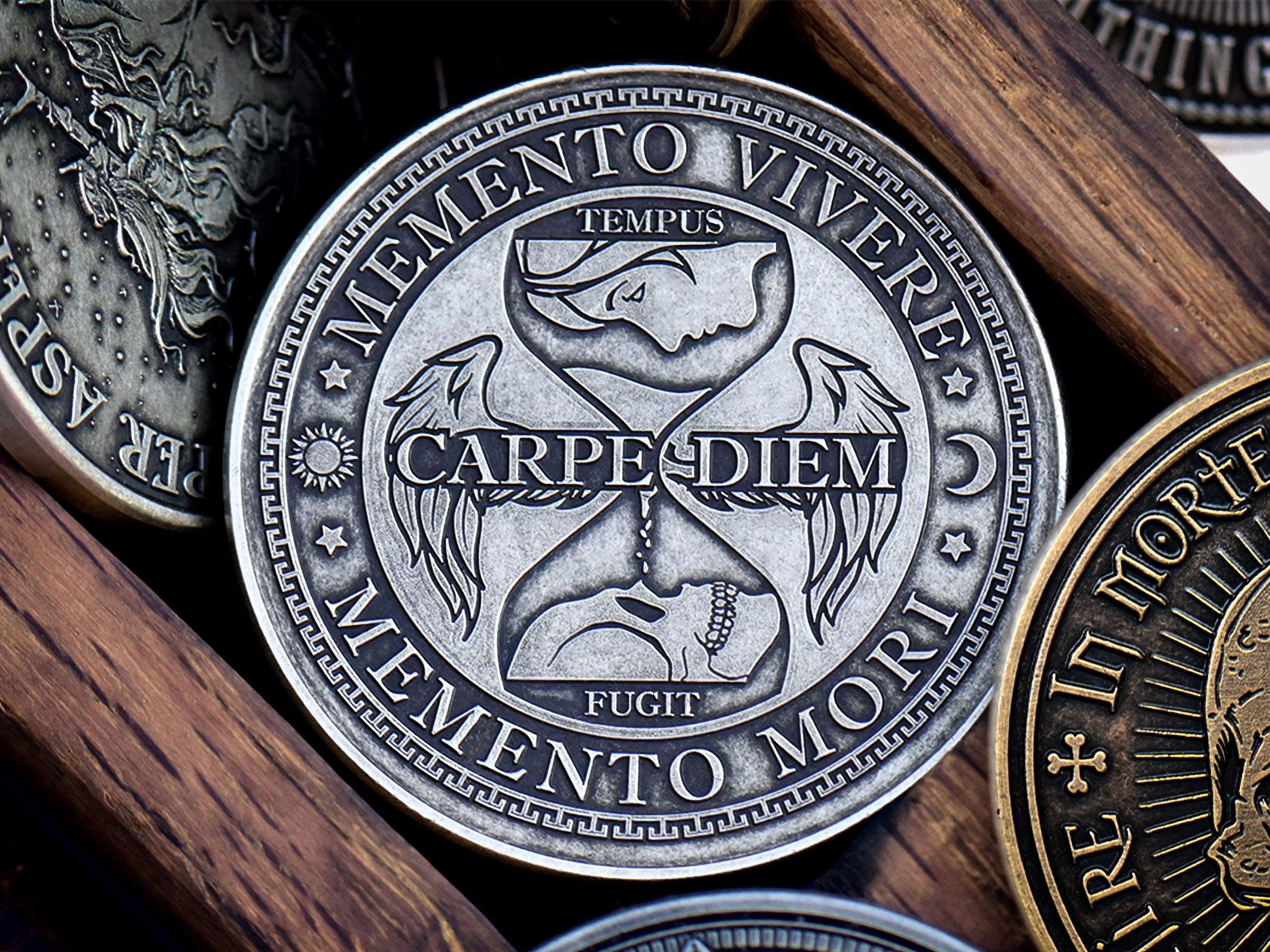 Carpe Diem Coin | EDC Lucky Coin | Urban EDC Supply