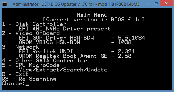 ASRock H81 Pro BTC BIOS v