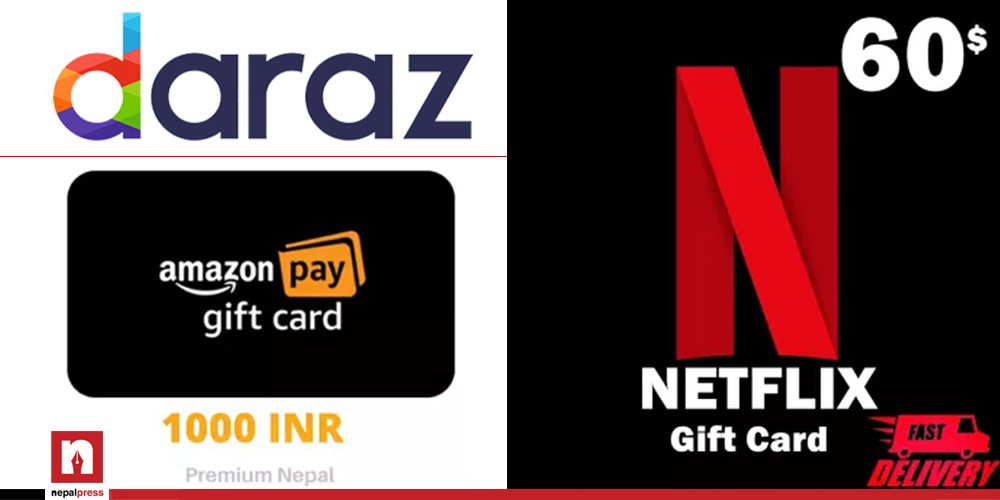 Buy Netflix Gift Card Online Nepal | Ubuy