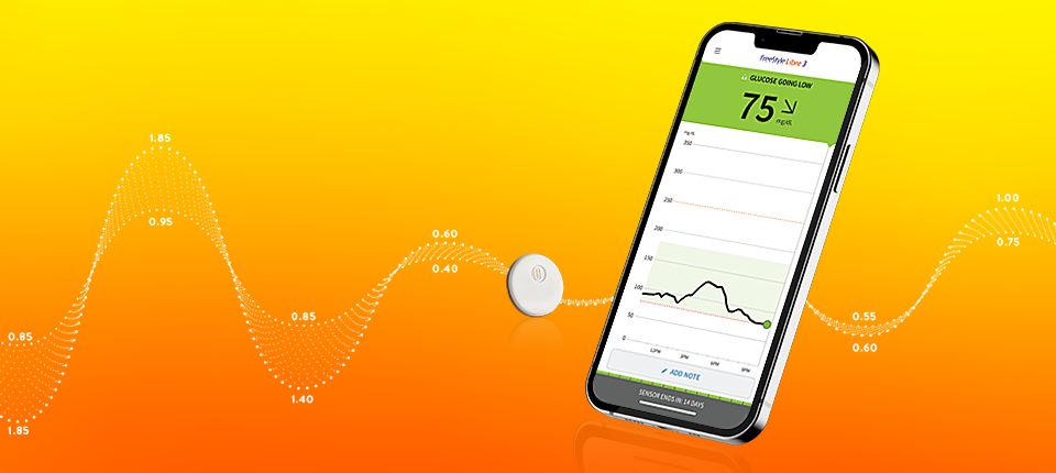 Freestyle Libre 3 sensor CGM for diabetes