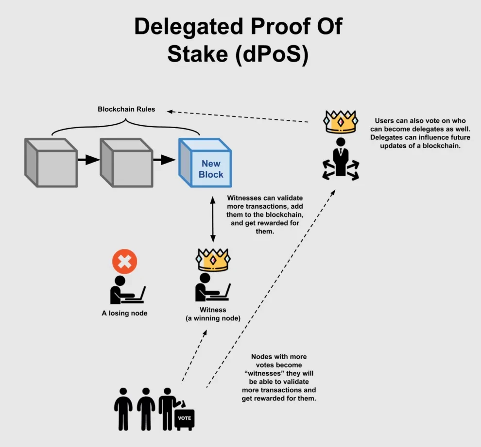 Delegated Proof-of-Stake (DPoS) Meaning | Ledger