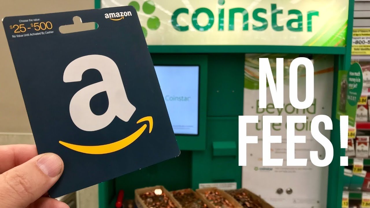 Choose an eGift Card to get free coin counting at Coinstar