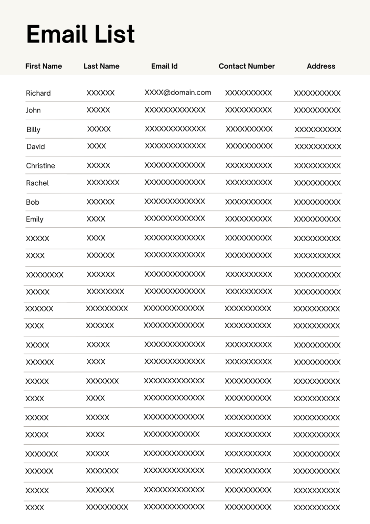 Buy Email Lists & Email Address Database Lists | AmeriList⁤