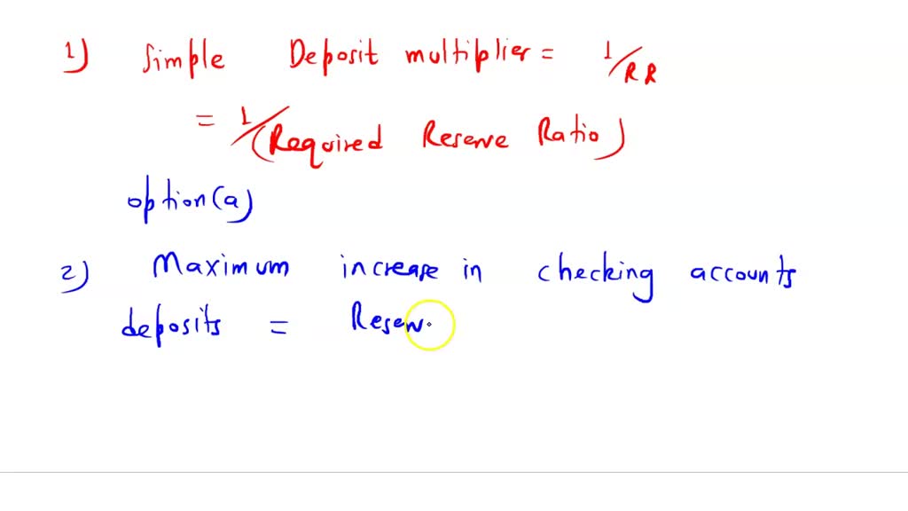 A Simple Model of Multiple Deposit Creation