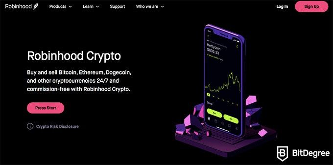 Crypto trading | Robinhood