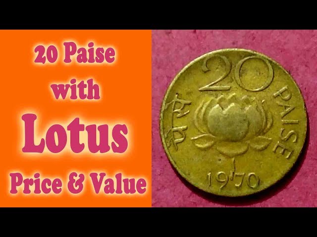 20 PAISE ~ ~ FOOD FOR ALL ~ SUN & LOTUS ~ 6 COINS LOT ~ S – Indian Hobby Club