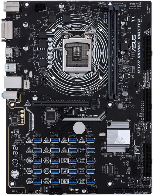 Asus H MINING MASTER H LGA ATX motherboard - (Discontinued)