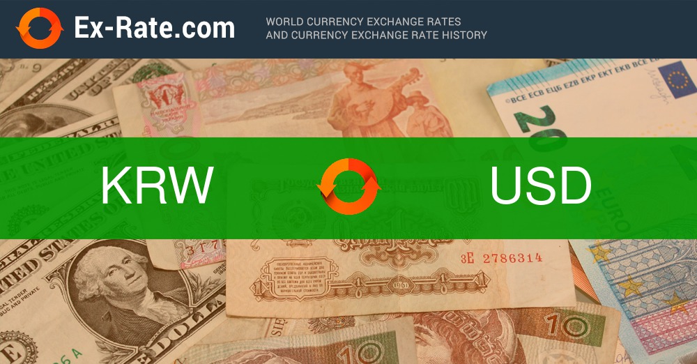 KRW to USD currency converter - Currency World