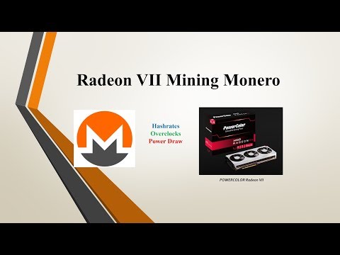 Radeon VII Mining Settings