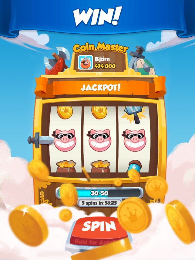 Coin Master Mod iOS Full Unlocked Working Free Download - G|F