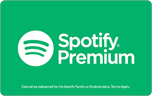 Solved: Gift cards can only be used for Premium single use - The Spotify Community