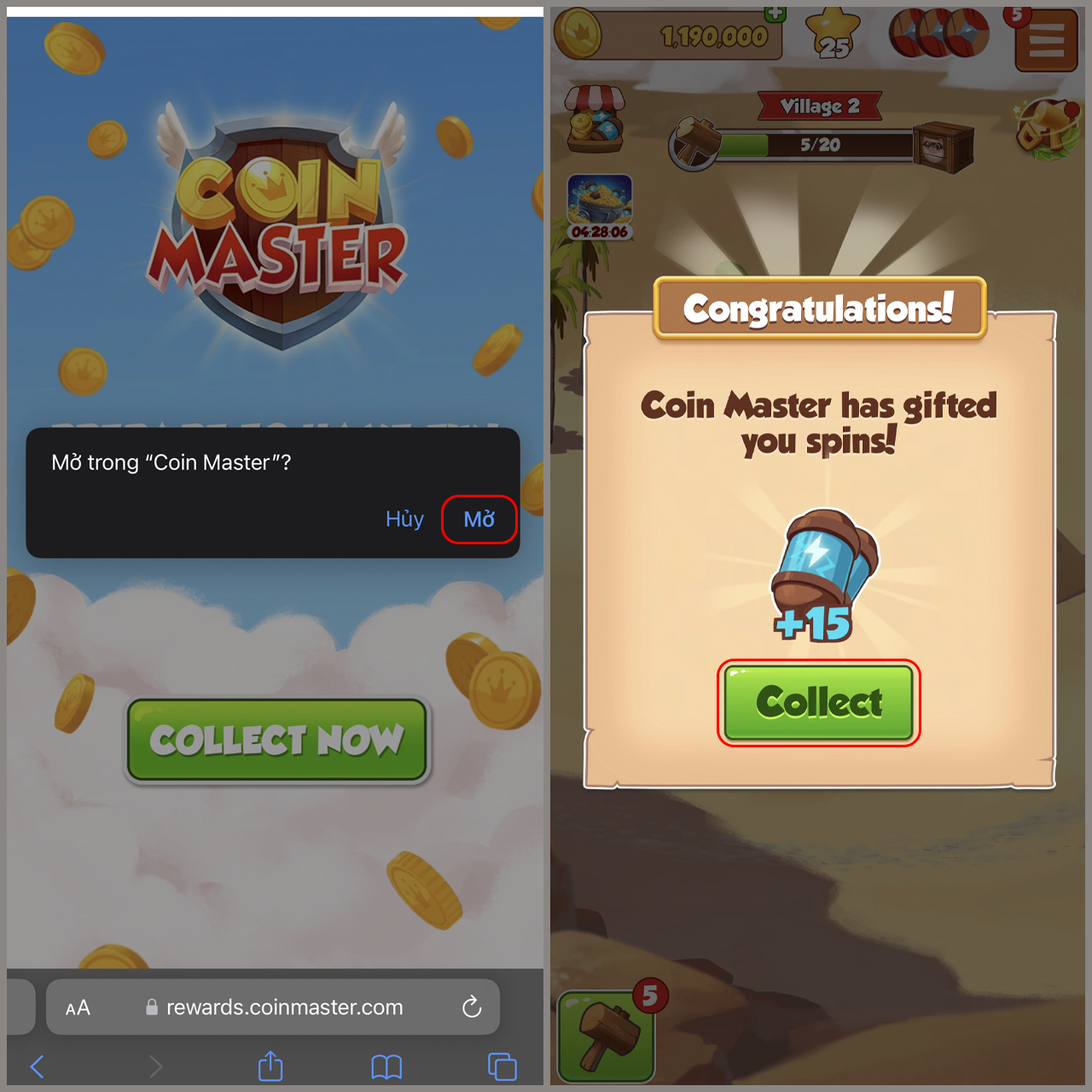 Free Coin Master Spins Links for March 