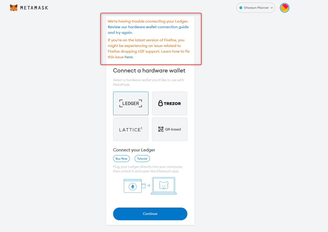 Unable to swap through my ledger device, any clues? - Questions - Function X Forum