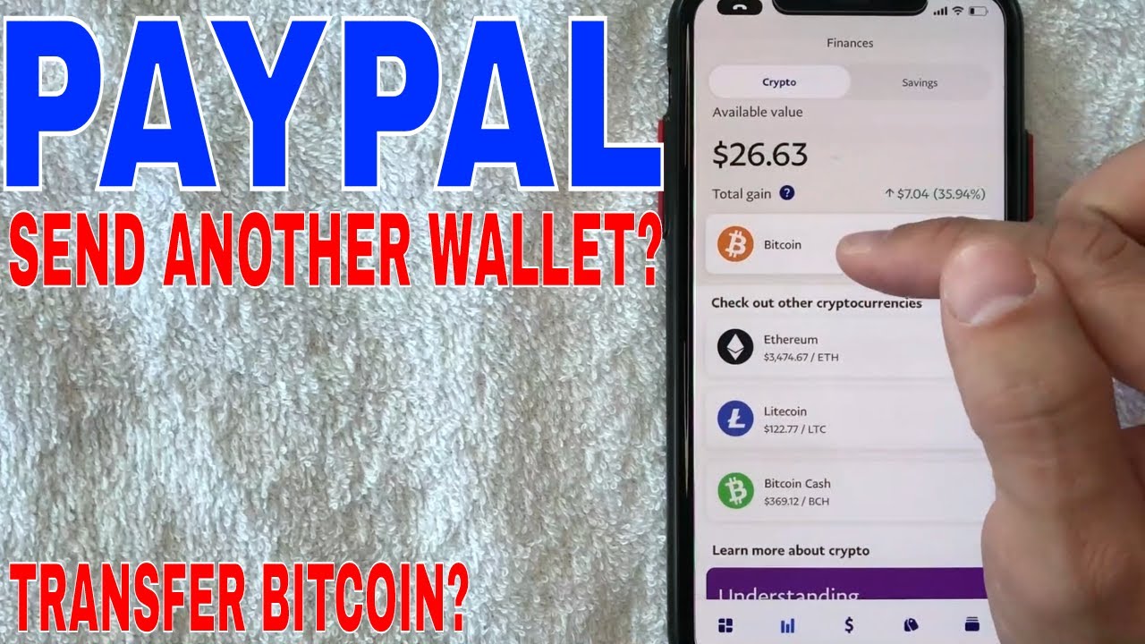 Sending Bitcoin to a PayPal account - PayPal Community