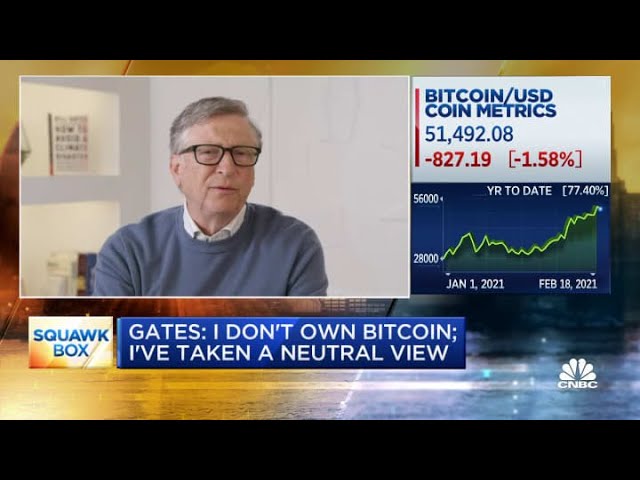 Bill Gates says crypto based on ‘greater fool theory’