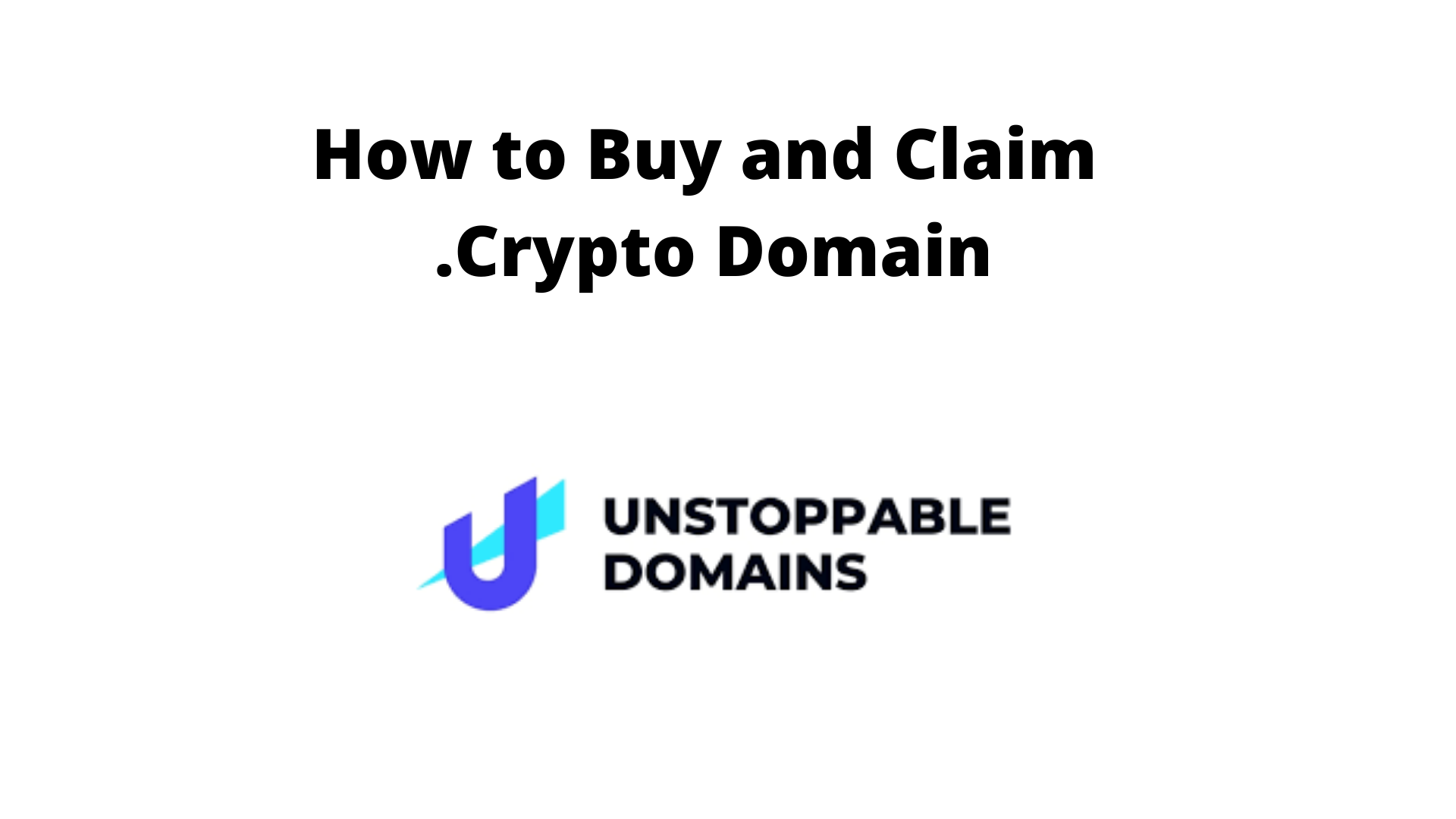 How to Buy Crypto Domains in A Step-by-Step Guide