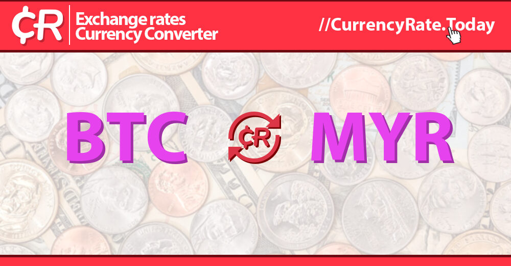 Bitcoin malaysian ringgit exchange rate history (BTC MYR)