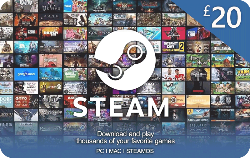 Steam Gift Card 20 EUR