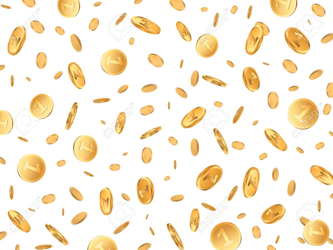 Gold coin rain png - Top png files on ostrov-dety.ru