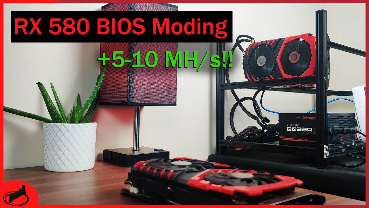 MSI RX 8GB BIOS Modding and Overclocking for Ethereum Mining | 3d Studio UK