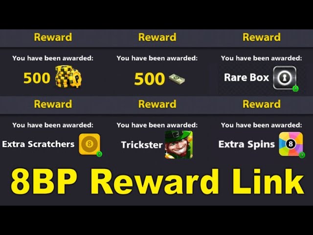 8 Ball Pool Rewards Free Coins, Cues, and Cash (Daily Link)