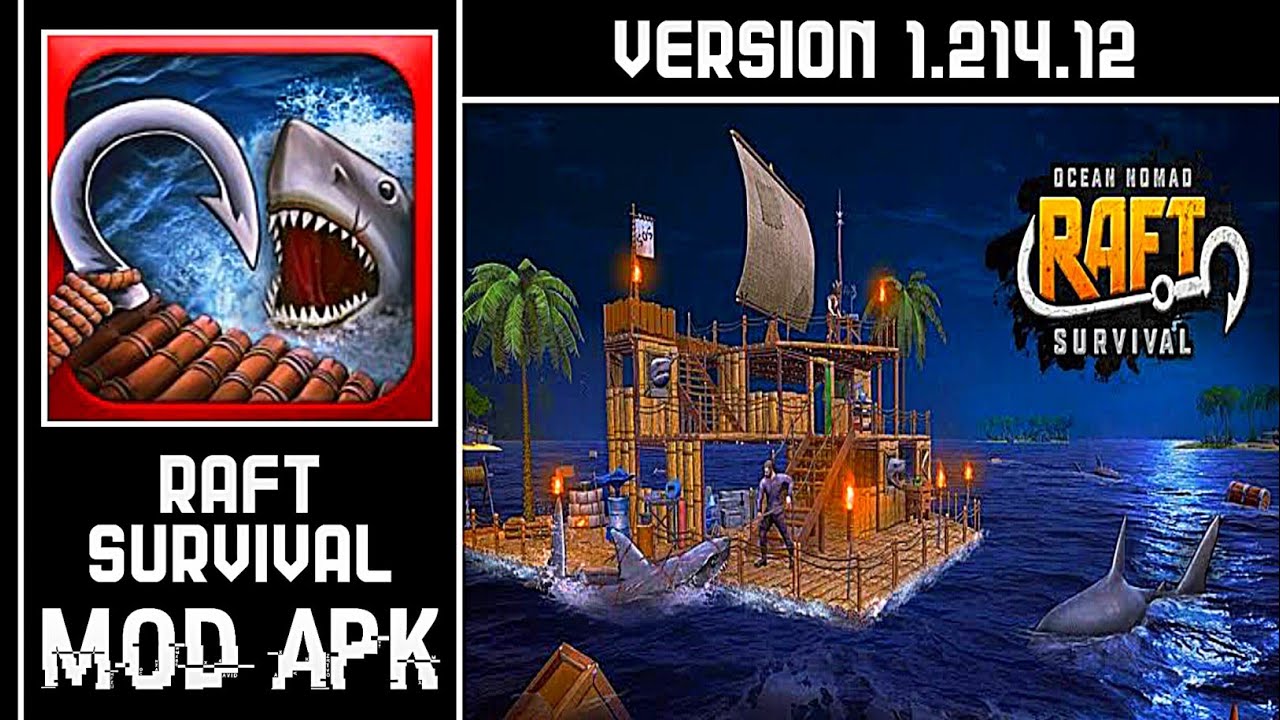 Raft Survival: Ocean Nomad MOD APK v (Unlimited Coins) - Jojoy