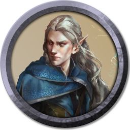 DnD Token - Elf Bard Female by SheSupports on DeviantArt