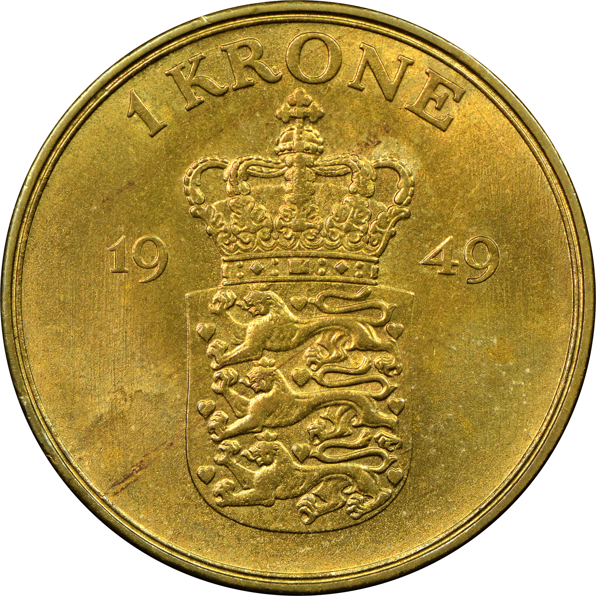 Coin 1 krone of Denmark ✓ Updated Value | Foronum