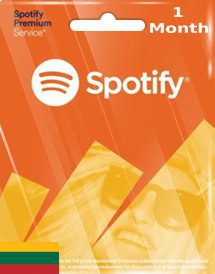 Gift cards - Spotify