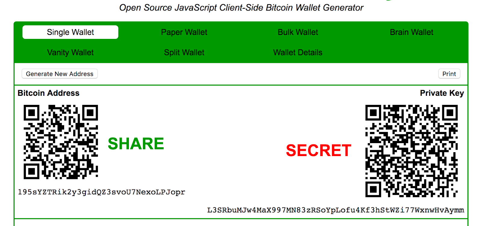 Generating a Bitcoin Private Key