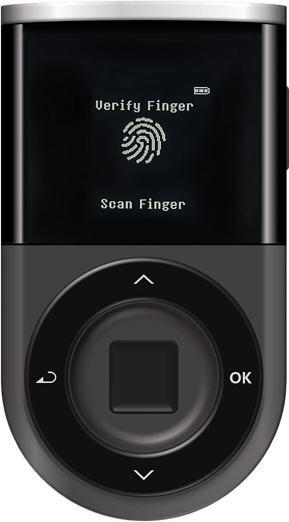 Buy D'Cent Biometric Cryptocurrency Hardware Wallet in India | Brickstreet Shop