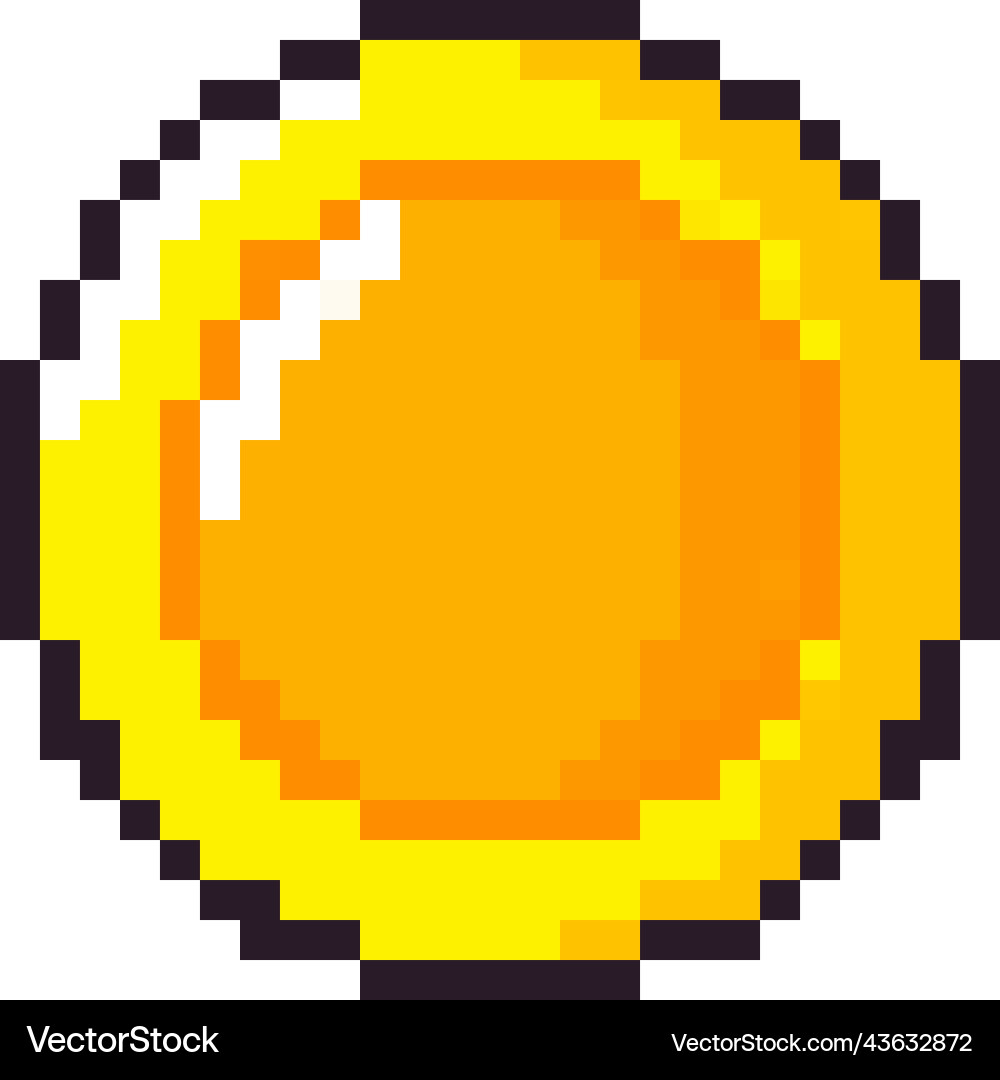 Premium Vector | Pixel gold coin animation, money | Moedas de ouro, Sprite, Vetores